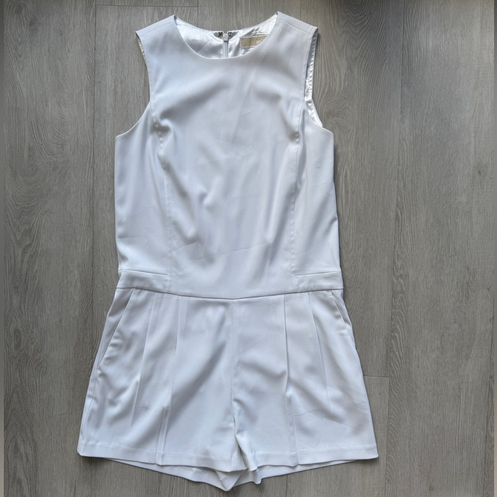 Michael Kors white romper size 4